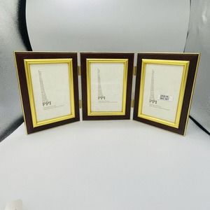 PPI Italian Moulding Italy Tri Photo Frame 4x6